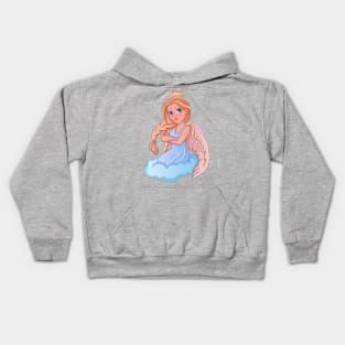 Angel girl Kids Hoodie